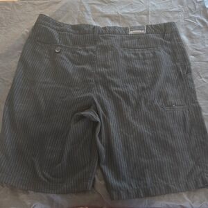 Quicksilver Black Flat Front Shorts